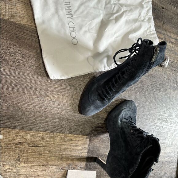 Jimmy Choo laced up boots #11 - Picture 5 of 8